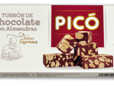 PICO - Turron de Chocolate con Almendras